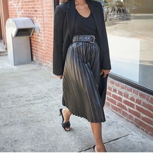 Express Vegan Leather Skirt Size 10